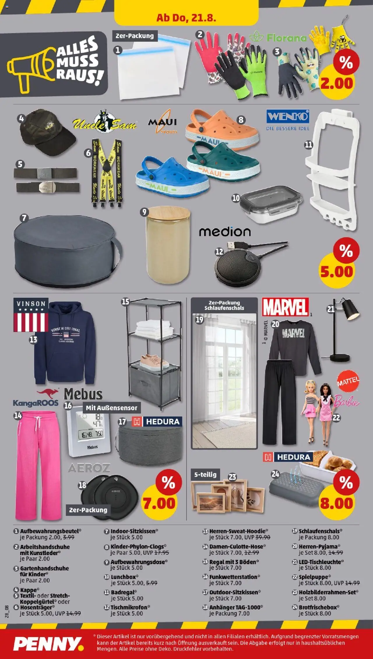 Penny - Niedersachsen - gültig ab dem 18.08.2025 | Seite: 24 | Produkte: Regal