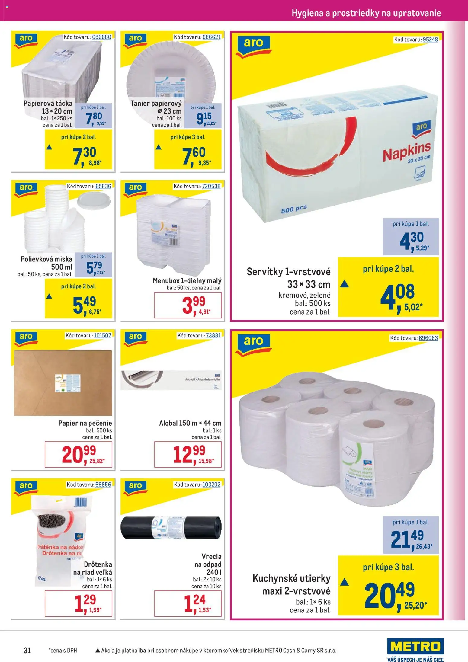 Nové Metro akcie – leták je platný od 28.01.2026 | Strana: 31