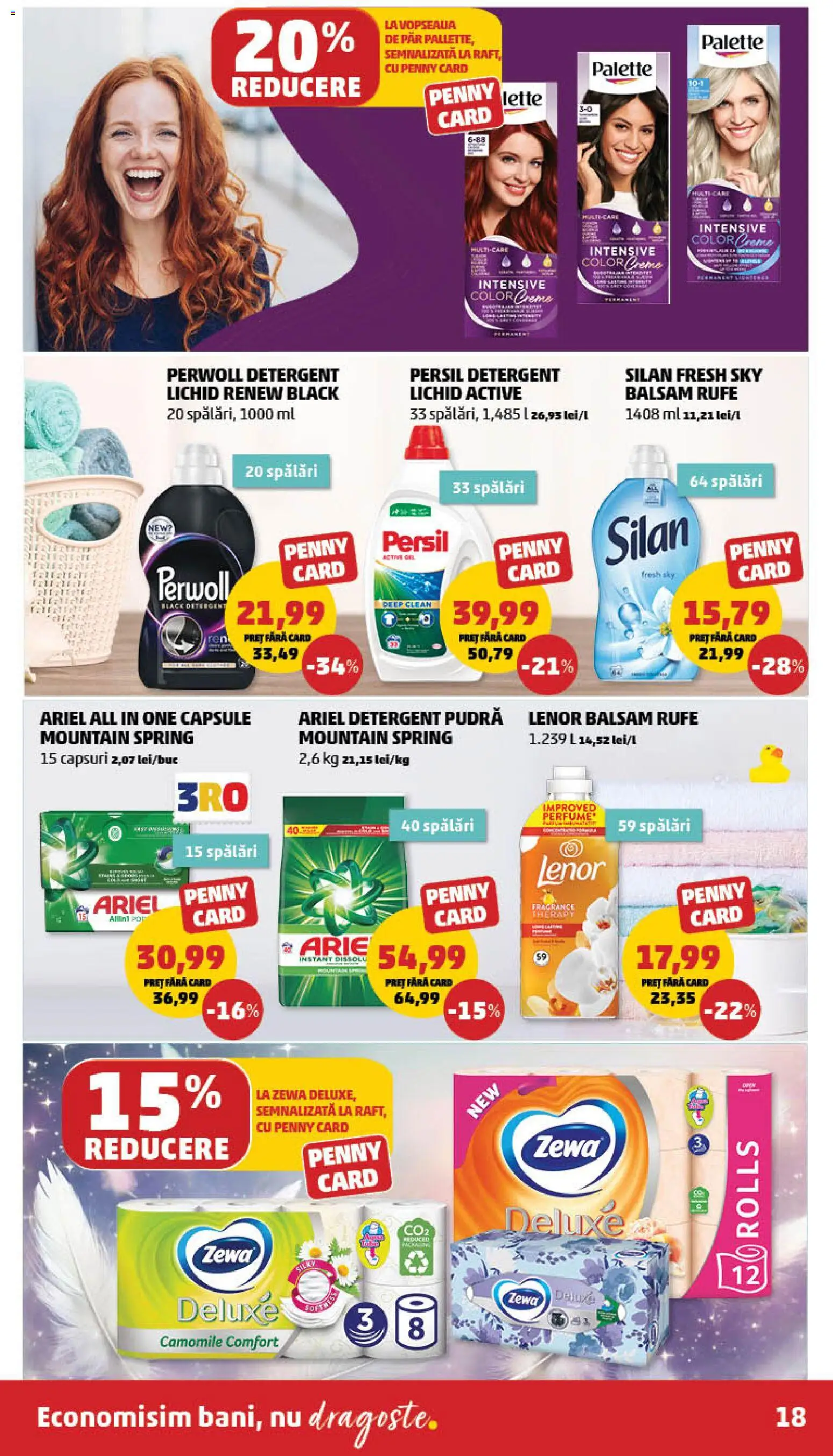 Noul catalog PENNY – valabil de la 21.01.2026 | Pagină: 18 | Produse: Pomelo, Pudră, Balsam, Detergent