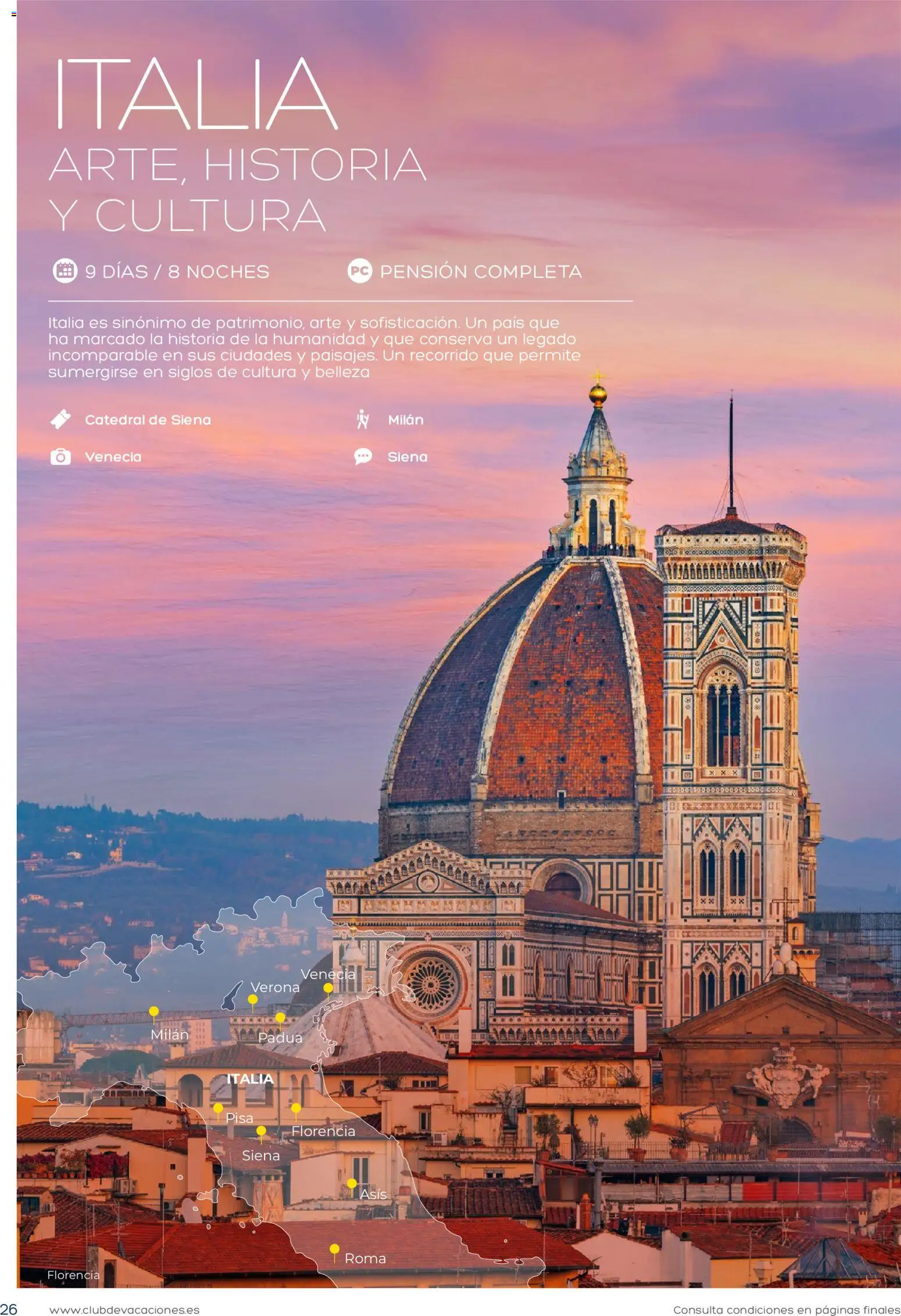 Viajes El Corte Inglés Adineko genérico │ válido desde el 01.02.2026 | Página: 26