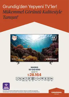 16.11.2025 tarihinden itibaren geçerli olan Arçelik kataloğu önizlemesi | Sayfa: 102 | Ürünler: TV, Televizyon