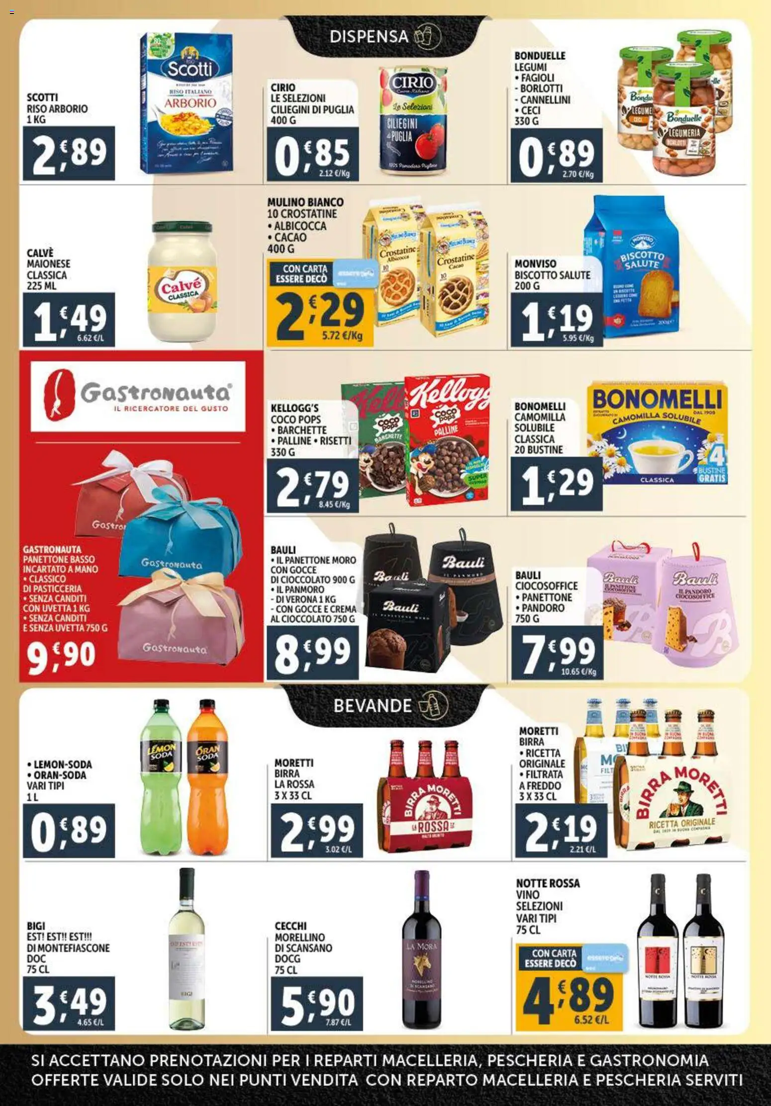 Volantino Decò del 20.11.2025 | Pagina: 4 | Prodotti: Riso, Maionese, Vino, Pandoro