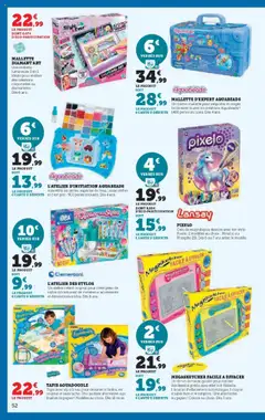 Hyper U - Prévisualisation de Hyper U - Prix bas de Noël valide à partir de 21.10.2025 | Page: 52 | Produits: Crayon, Stylo, Tapis