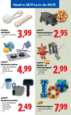 Lidl - Black Friday  - Voorbeeld van een folder van Lidl, geldig van 24.11.2025 | Pagina: 57 | Producten: Kattenspeelgoed, Hondenspeelgoed, Pet, Borstel