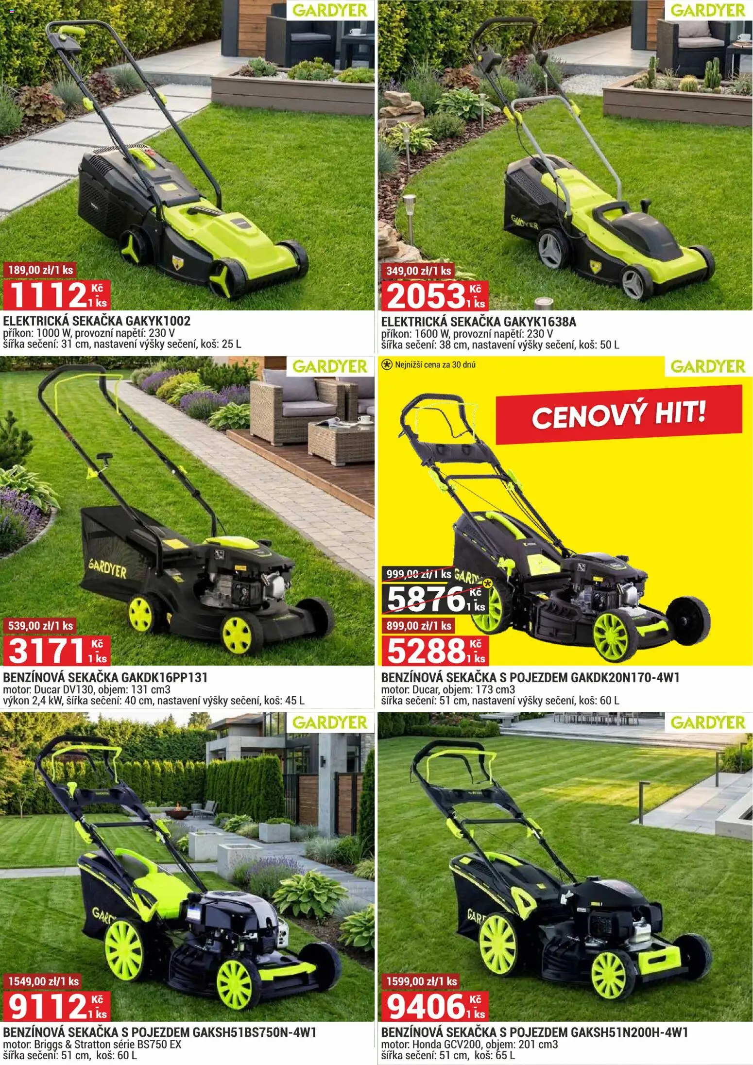 Merkury Market leták od 01.04.2026 | Strana: 3 | Produkty: Sekačka, Elektrická sekačka, Koš