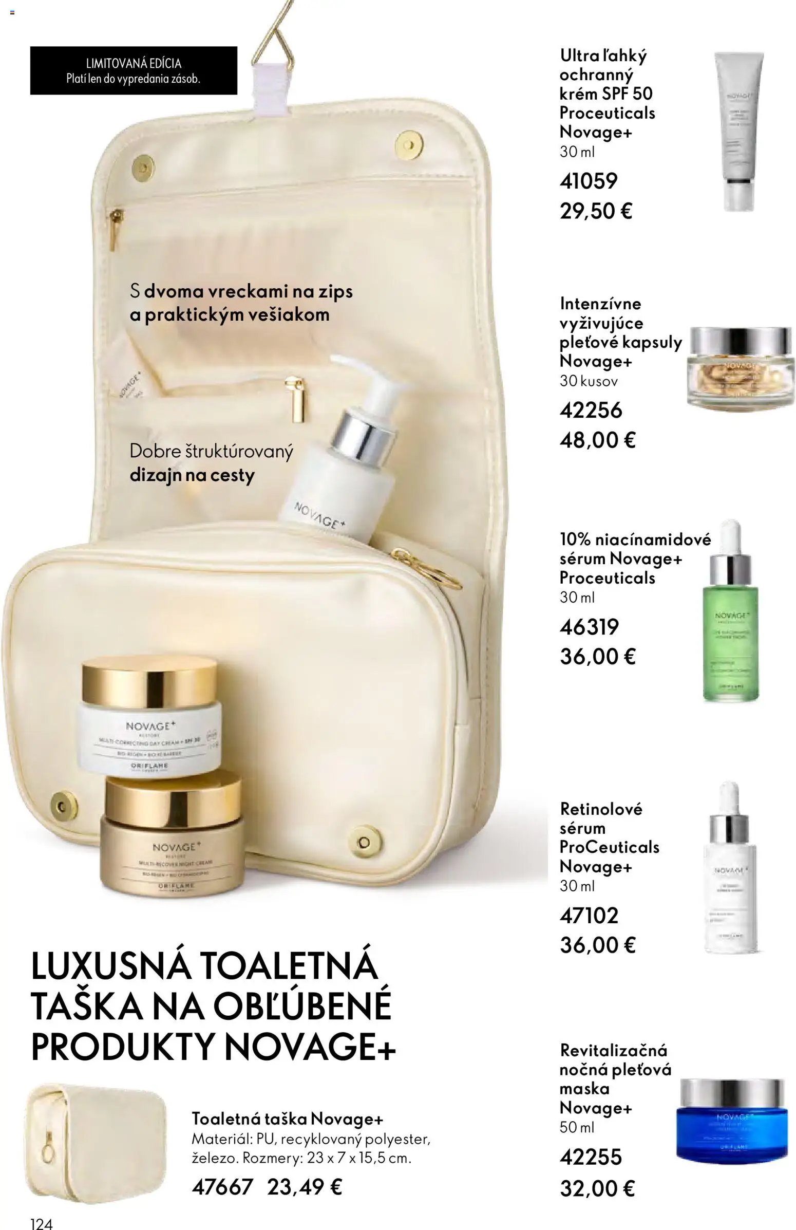 Nové Oriflame akcie – leták je platný od 11.02.2026 | Strana: 124 | Produkty: Maska, Krém, Taška