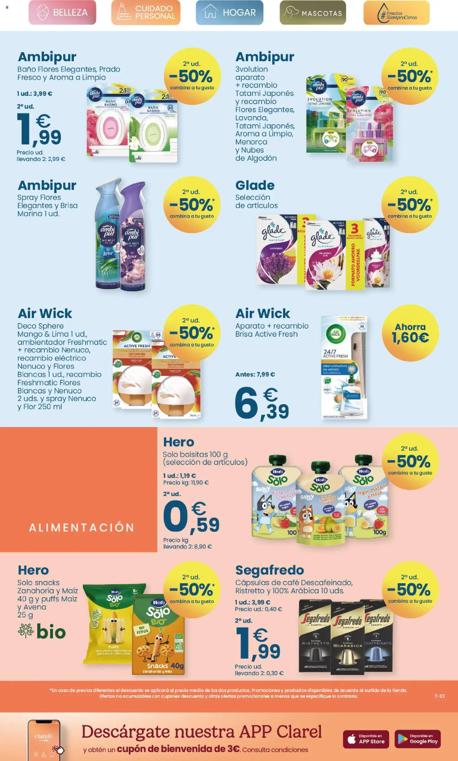 Clarel - folleto │ válido desde el 22.10.2025 | Página: 9 | Productos: Lima, Zanahoria, Ρούτερ, Baño