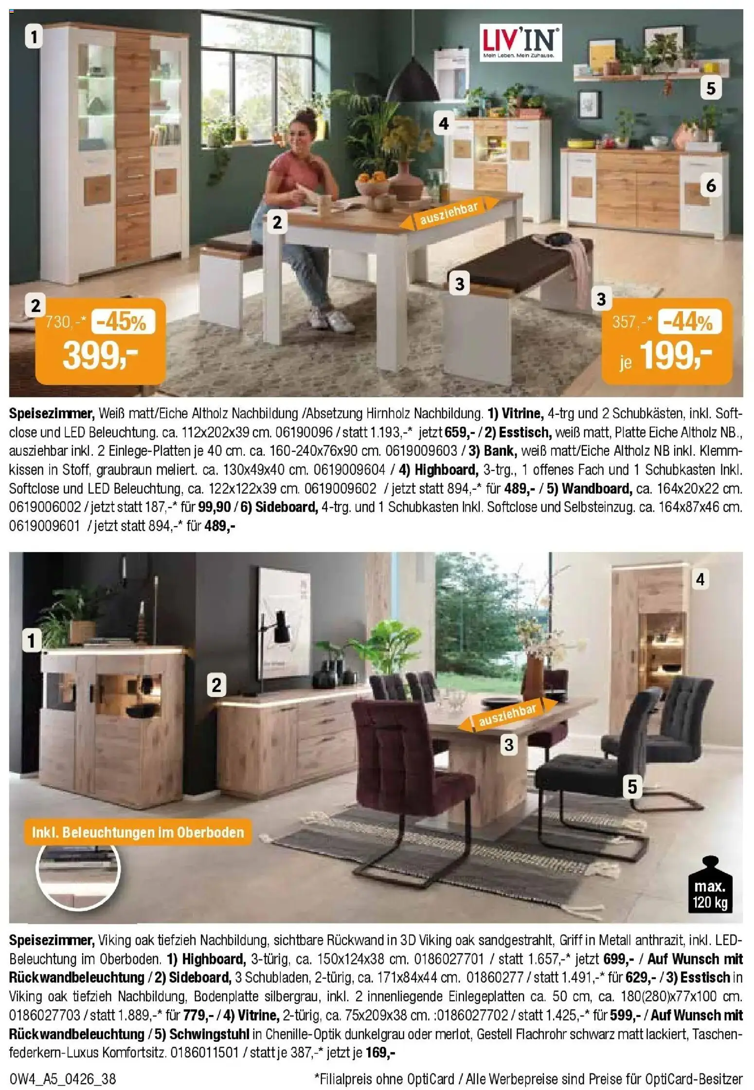 Angebote - Für Zuhause-Liebhaber – gültig ab 01.04.2026 | Seite: 38 | Produkte: Esstisch, Kissen