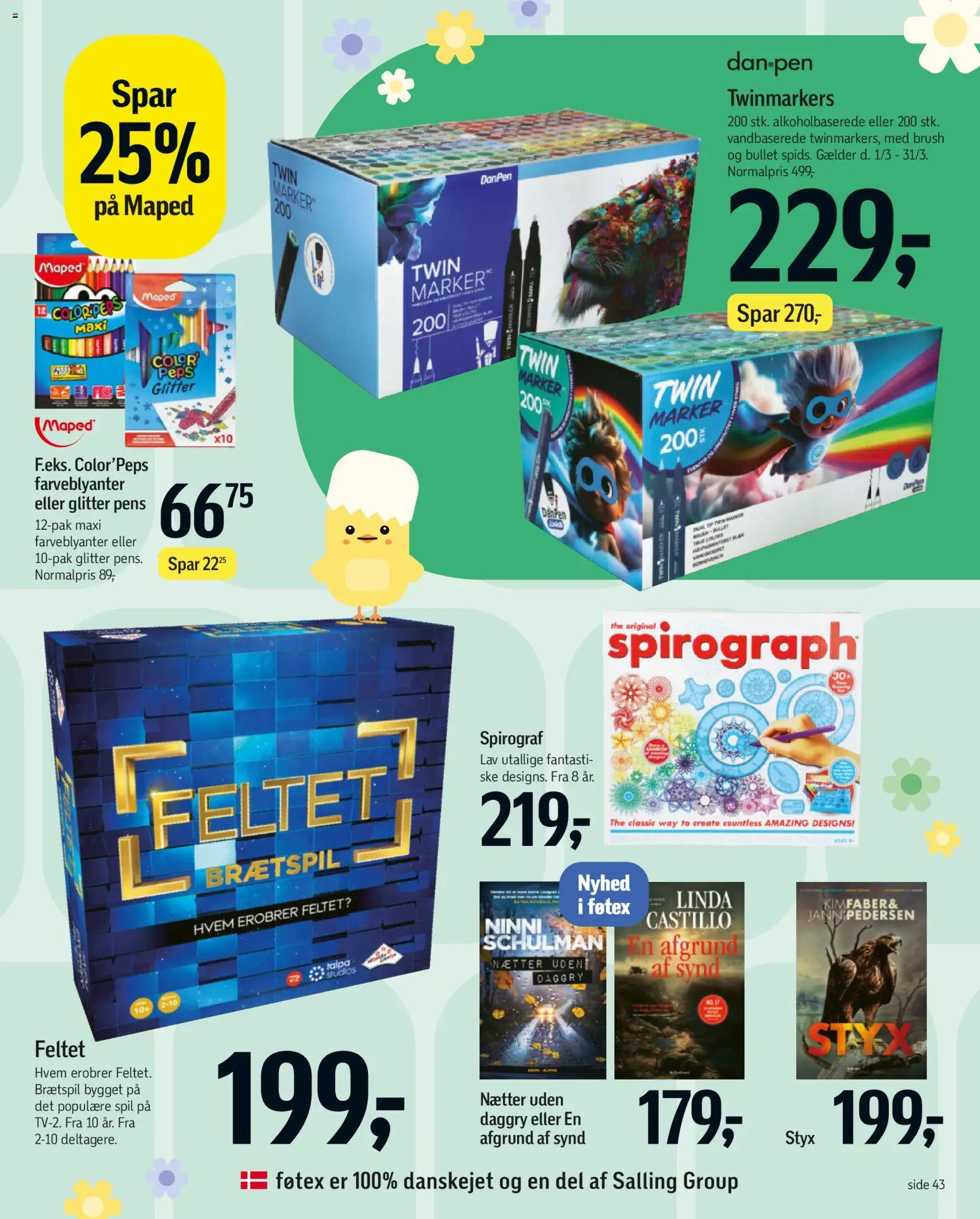 Føtex tilbudsavis – gyldig fra 20.03.2026 | Side: 63 | Produkter: Spil