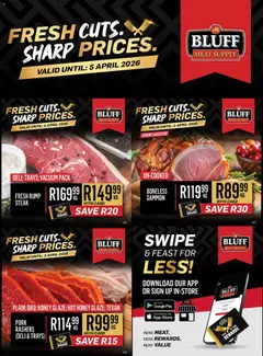 Bluff Meat Supply specials catalogue – valid from 01.04.2026