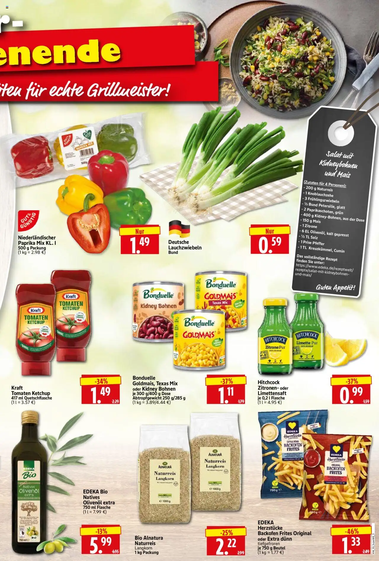 HERKULES - Sonderbeilage - gültig ab dem 14.08.2025 | Seite: 3 | Produkte: Tomaten, Salz, Salat, Zitronen