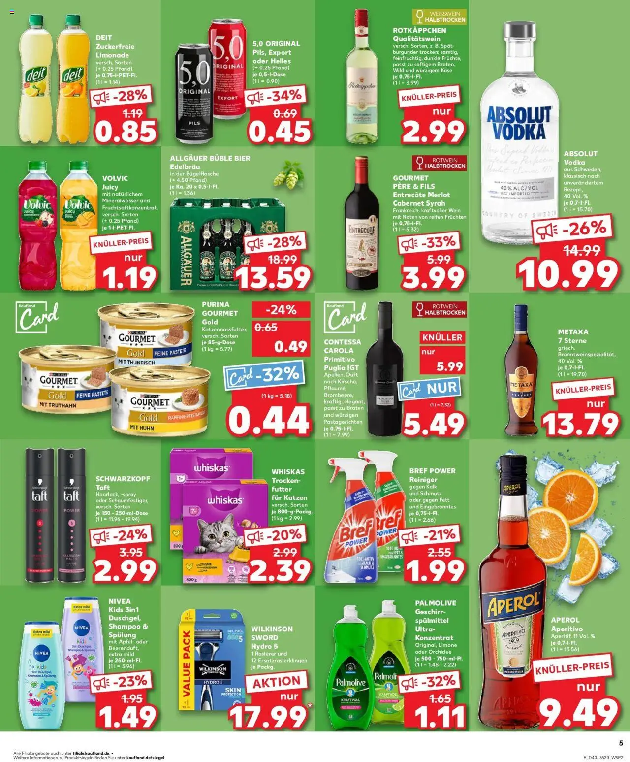 Kaufland prospekt Berlin	 – gültig ab 05.10.2025 | Seite: 5 | Produkte: Weißwein, Merlot, Shampoo, Rotkäppchen