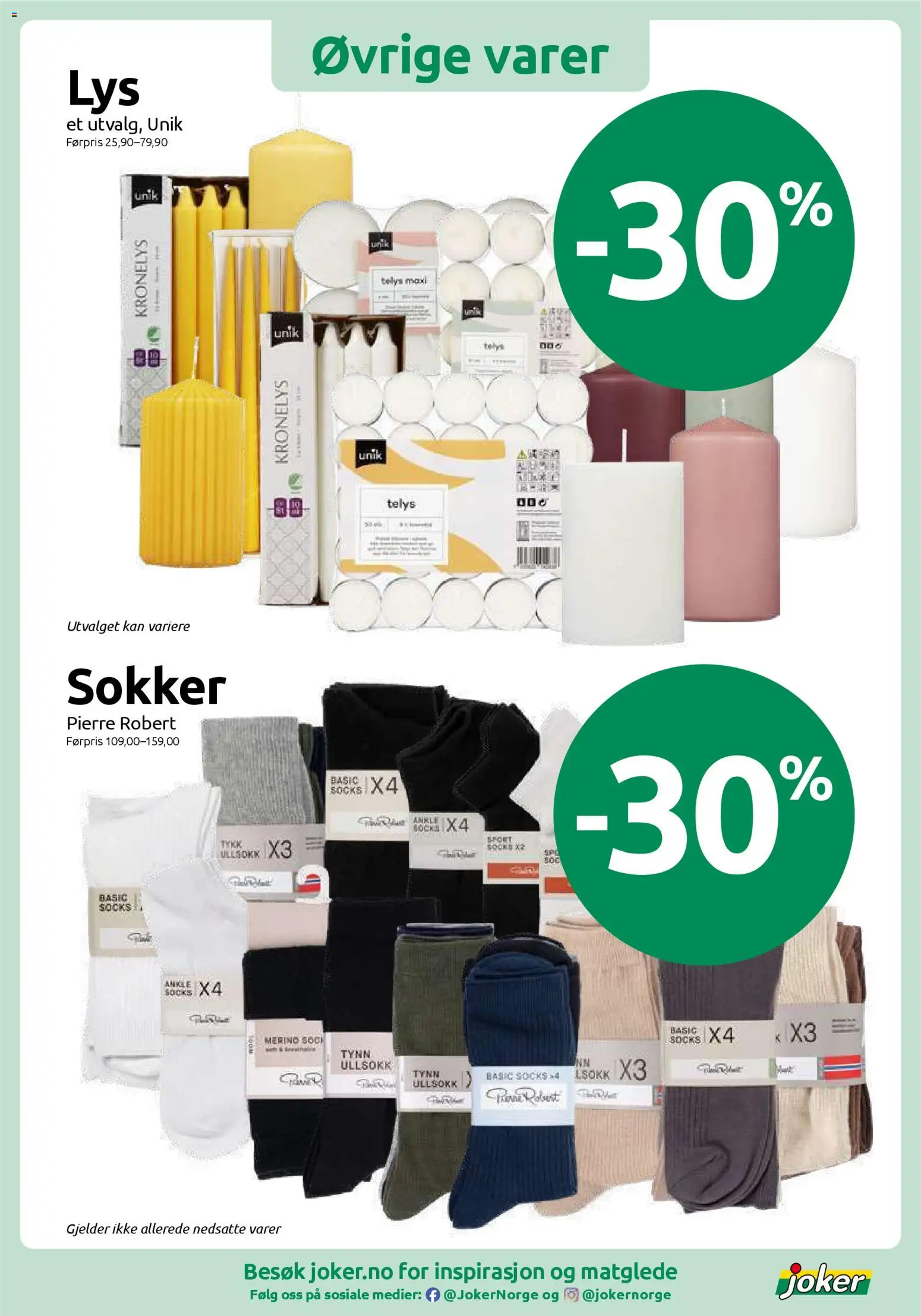 Nye » Joker kundeavis « er nå online. Se alle Apriltilbud på mobilen og spar! | Norway