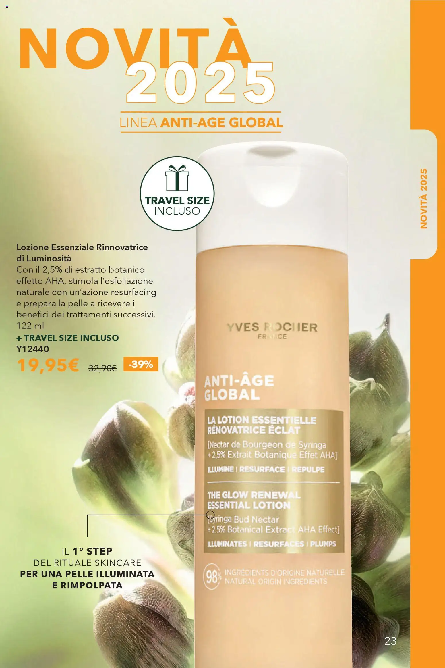 Volantino Yves Rocher del 16.12.2025 | Pagina: 23 | Prodotti: The