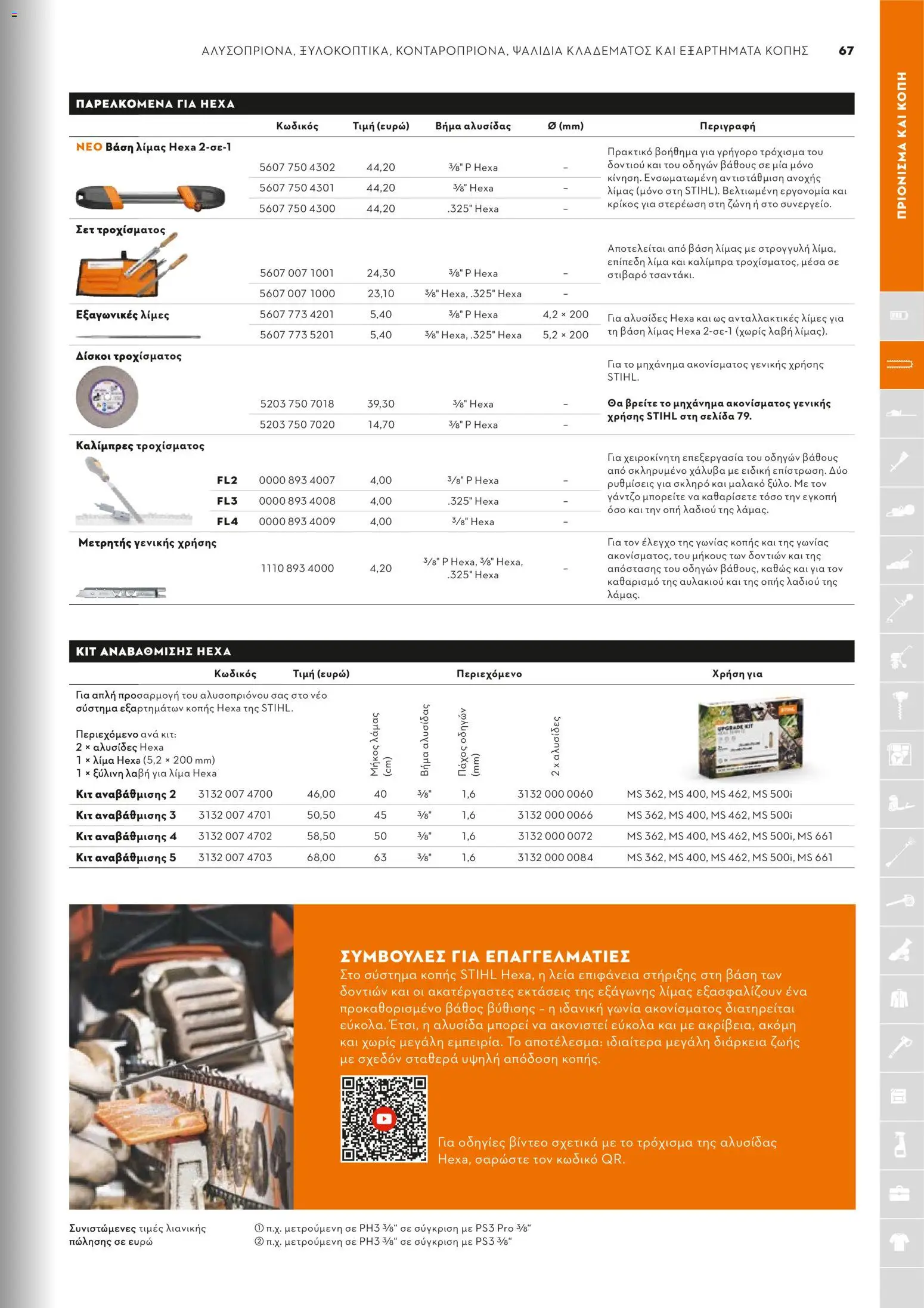 Stihl - Κατάλογος – σε ισχύ από 01.02.2026 | Σελίδα: 68