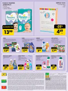 Novi Tuš katalog ponudbe – veljaven od 17.09.2025 | Stran: 15 | Izdelki: Plenice, Pivo, Mehcalec za perilo, Detergent
