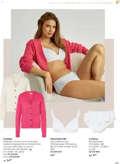 Angebote Tchibo ab 01.03.2026 gültig | Seite: 149 | Produkte: Cardigan, Creme