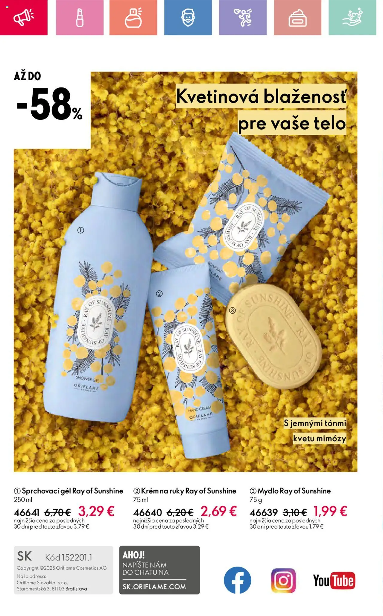 Katalóg Oriflame 9 2025 │ platný od 15.06.2025 | Strana: 164 | Produkty: Krém na ruky, Mydlo, Krém
