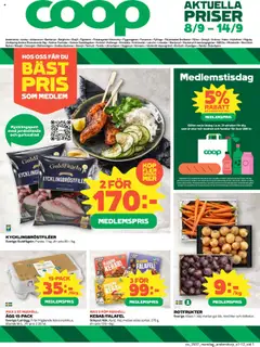 Coop - Anderstorp - Förhandsvisning av reklamblad från butik Coop aktuell från 08.09.2025