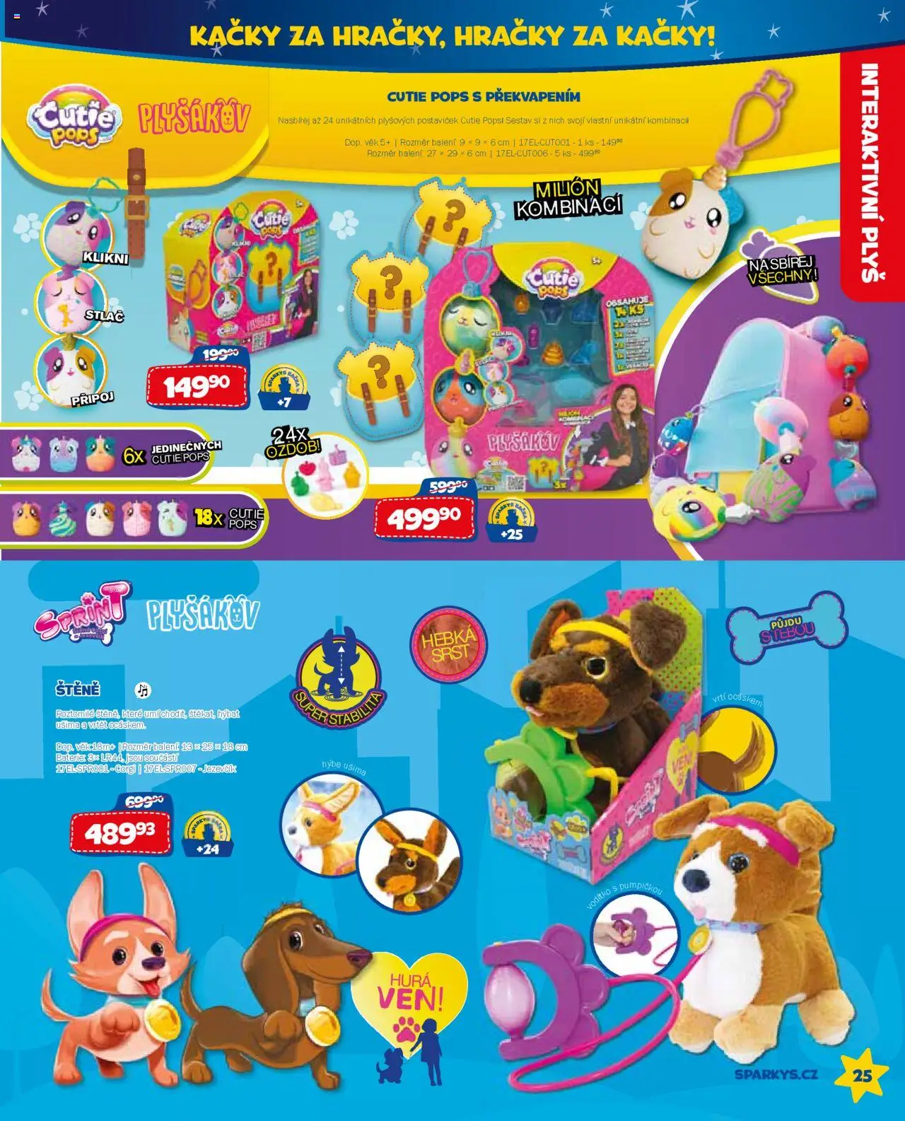 Sparkys katalog léto 2025 od 01.01.2025 | Strana: 25 | Produkty: Hračky, Baterie
