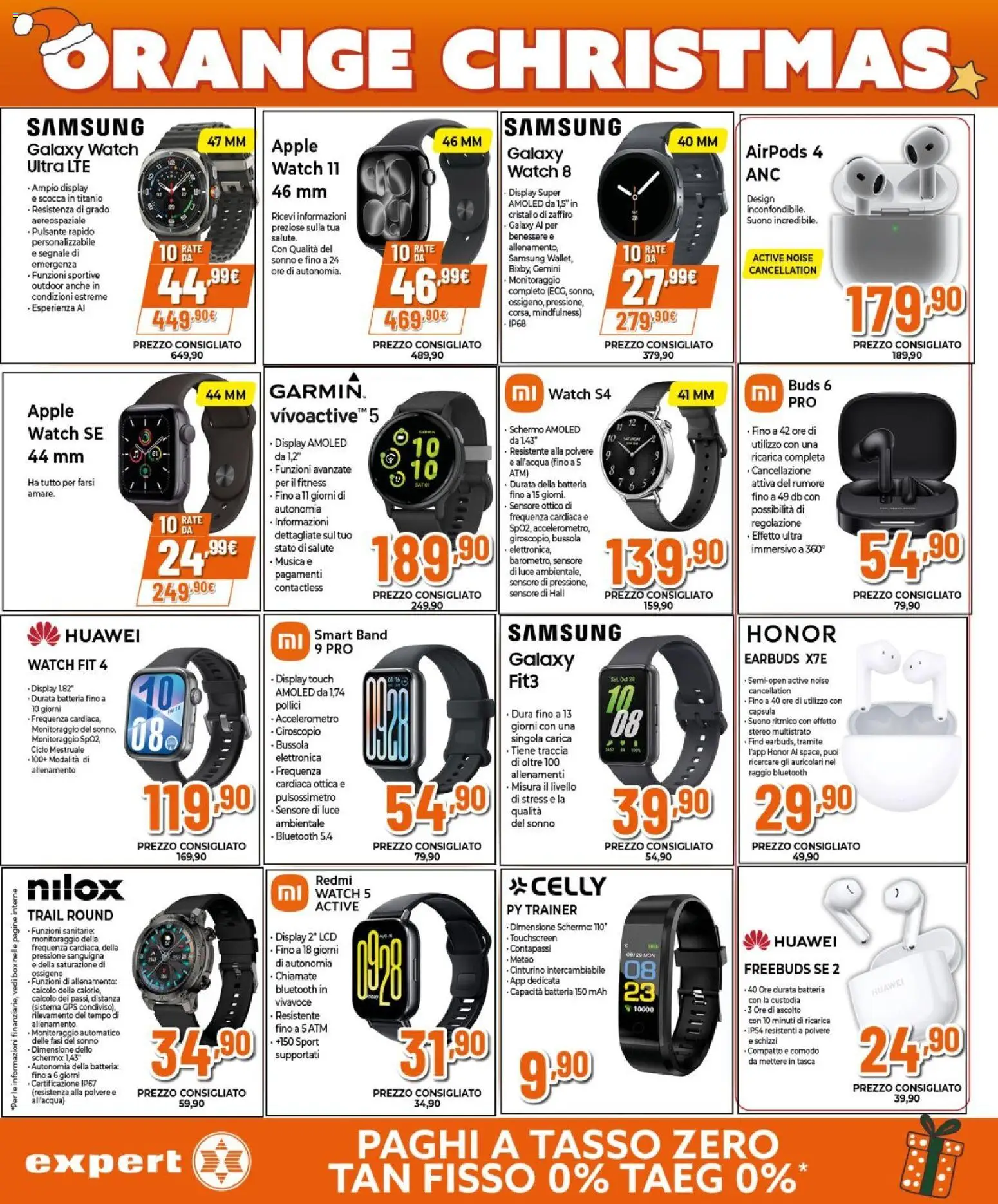 Volantino Expert del 02.12.2025 | Pagina: 19 | Prodotti: Samsung Galaxy, Airpods, Batteria, Samsung