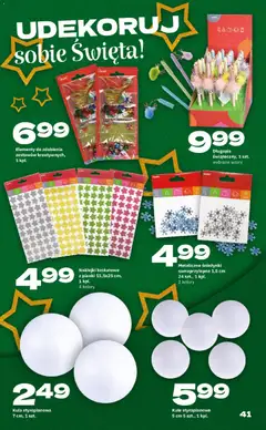 Pogląd oferty "Twój Market Gazetka - Gwiazdka" - ważna od 17.11.2025 | Strona: 41 | Produkty: Naklejki, Pianki