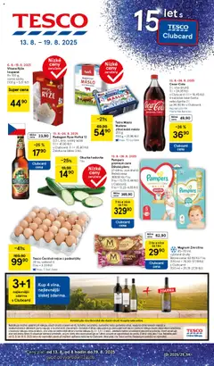 Náhled letáku Tesco leták - Hypermarket od 13.08.2025