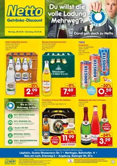 Netto Marken-Discount Prospekt Leipheim	 ab 20.04.2026 gültig