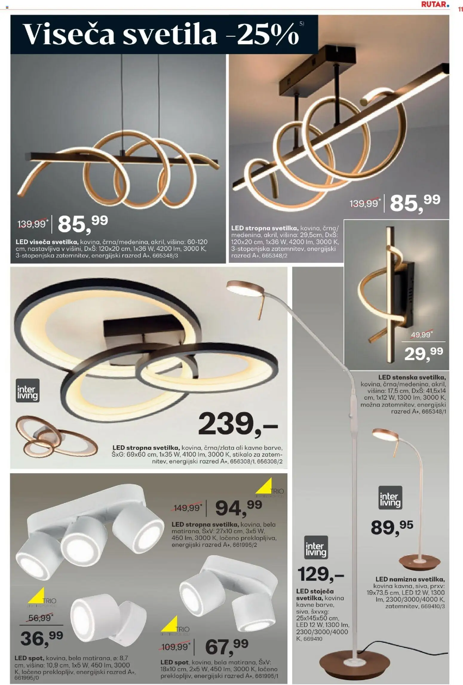 Novi Rutar katalog ponudbe – veljaven od 10.12.2025 | Stran: 11