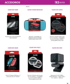 Vista previa Game folleto válido desde el 03.12.2025 | Página: 75 | Productos: Nintendo, PC, Micrófono, Funda