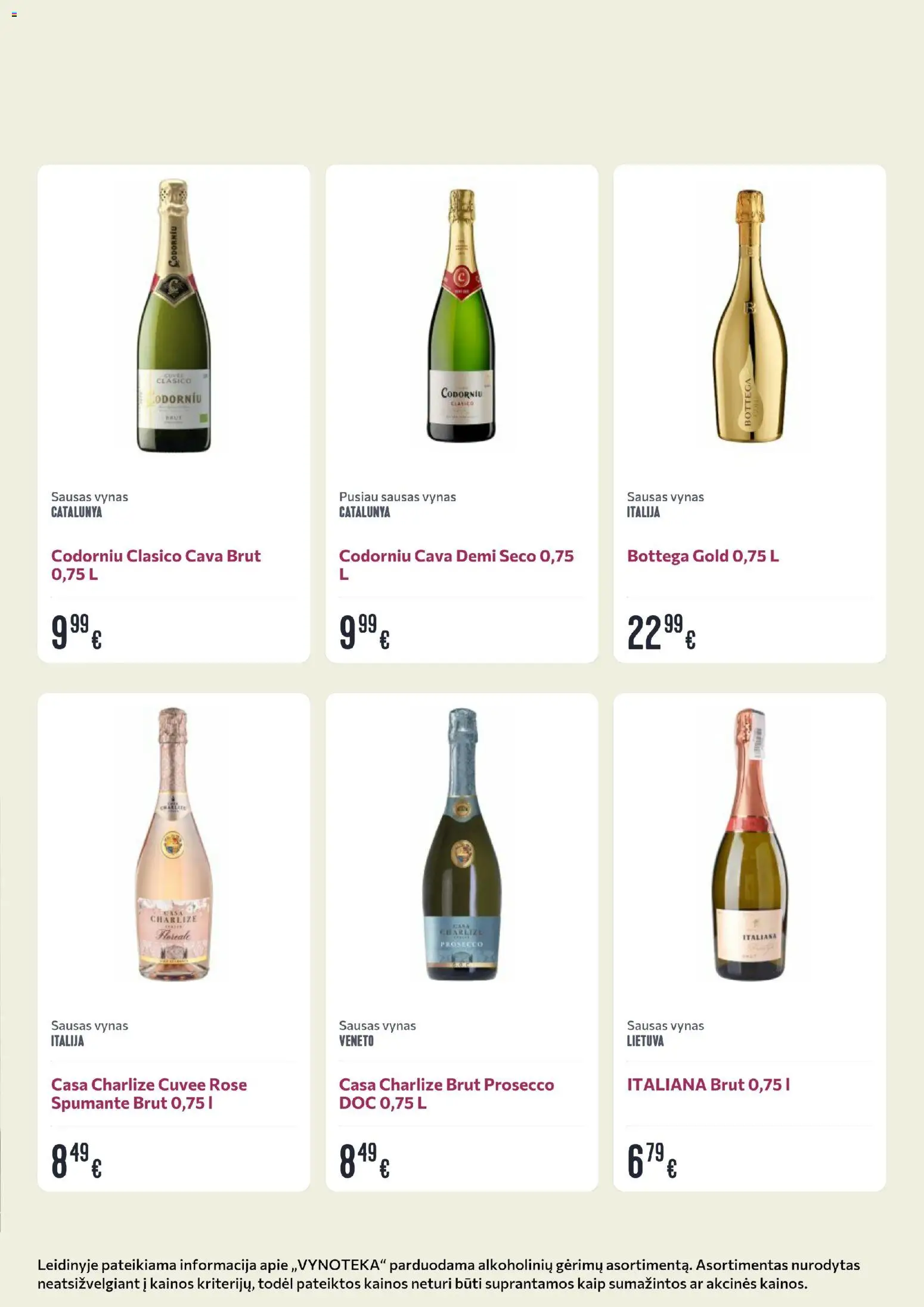VYNOTEKA akcijos nuo 15.12.2025 | Puslapis: 17 | Prekių: Vynas