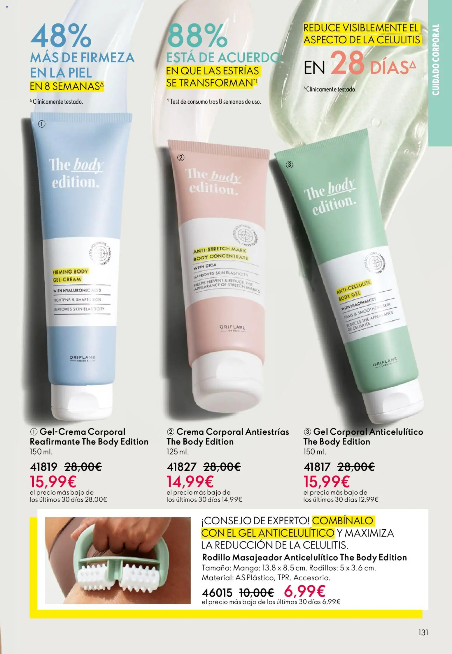 Oriflame - Catálogo Campaña 6 │ válido desde el 22.04.2026 | Página: 131 | Productos: Crema, Ρούτερ, Body
