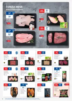 MAXIMA leidinys galioja nuo 16.12.2025 | Puslapis: 10 | Prekių: Kiaulienos, Jautienos, Vištiena, Jautiena