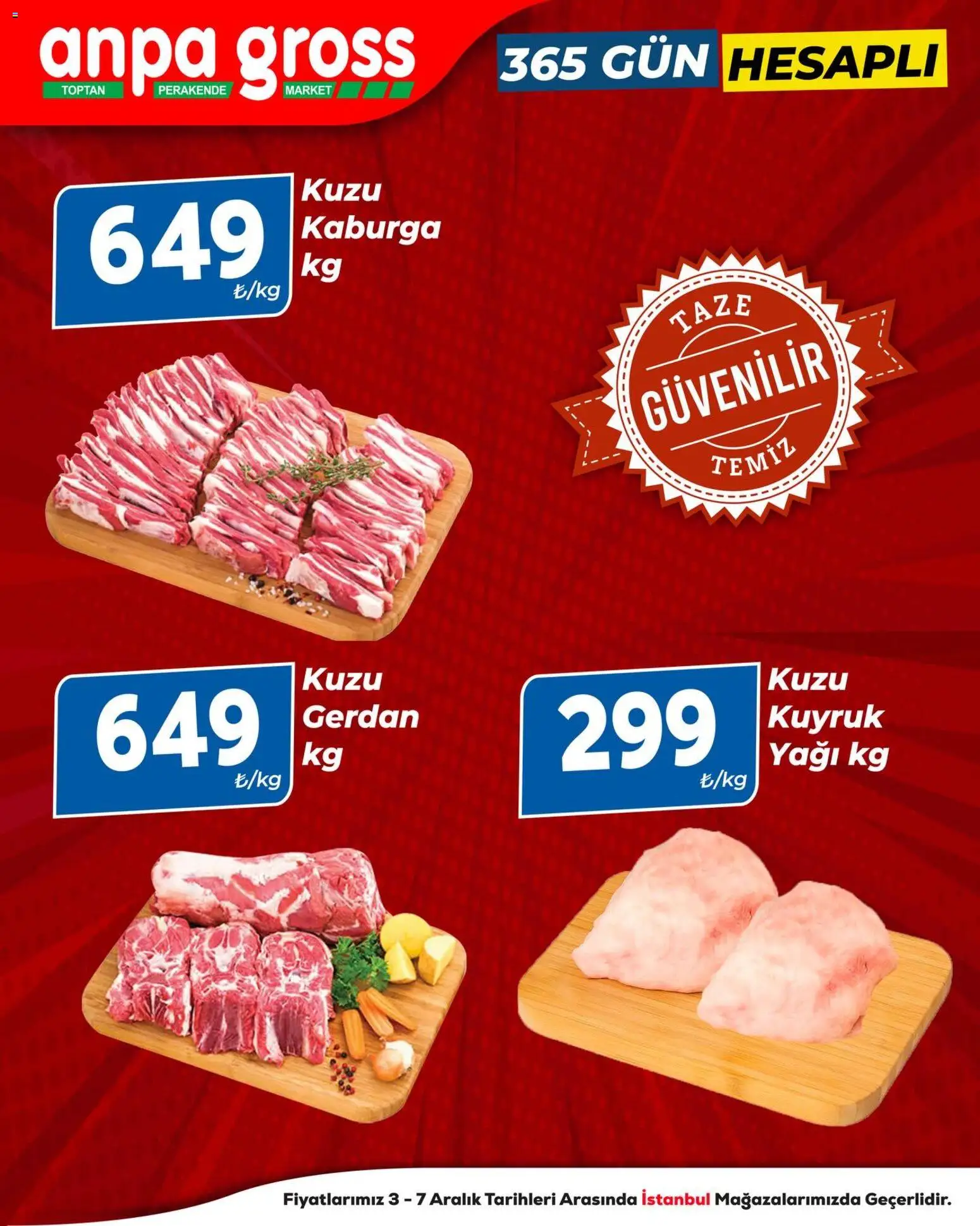 Anpa Gross - Kasap - 03.12.2025 tarihinden itibaren geçerlidir | Sayfa: 3