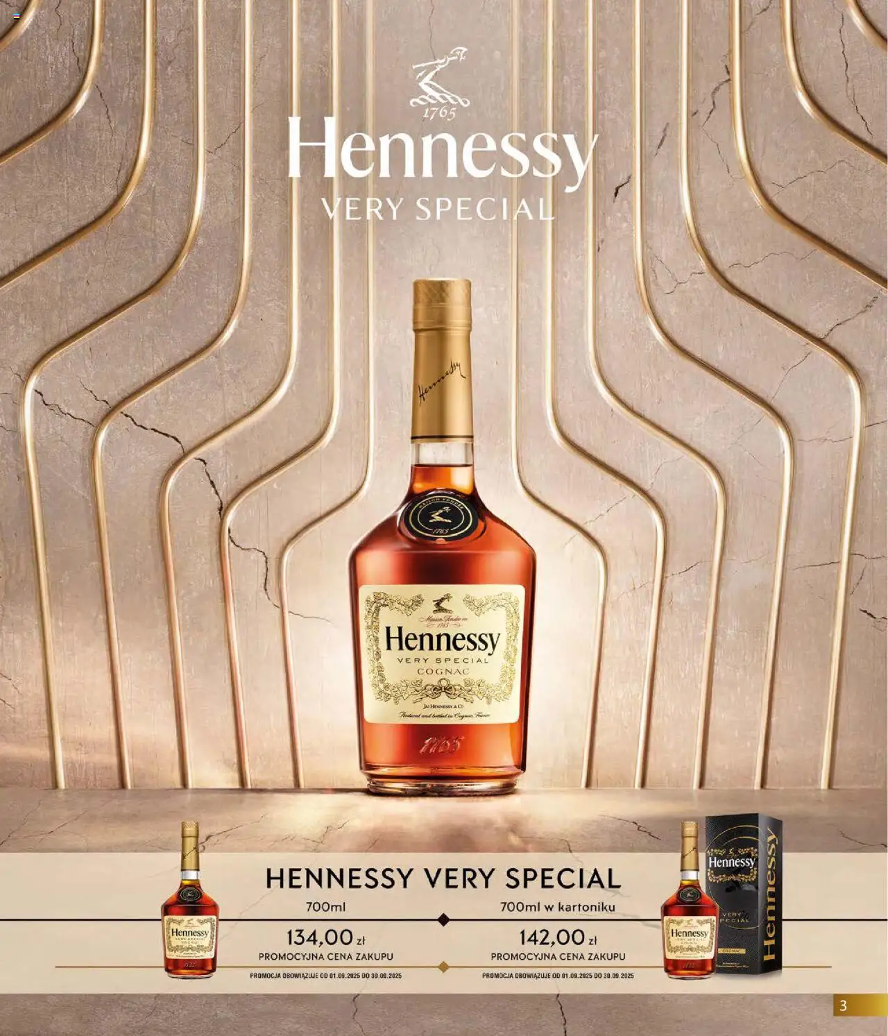 Eurocash Gazetka - Horeca od 01.09.2025 | Strona: 3 | Produkty: Hennessy
