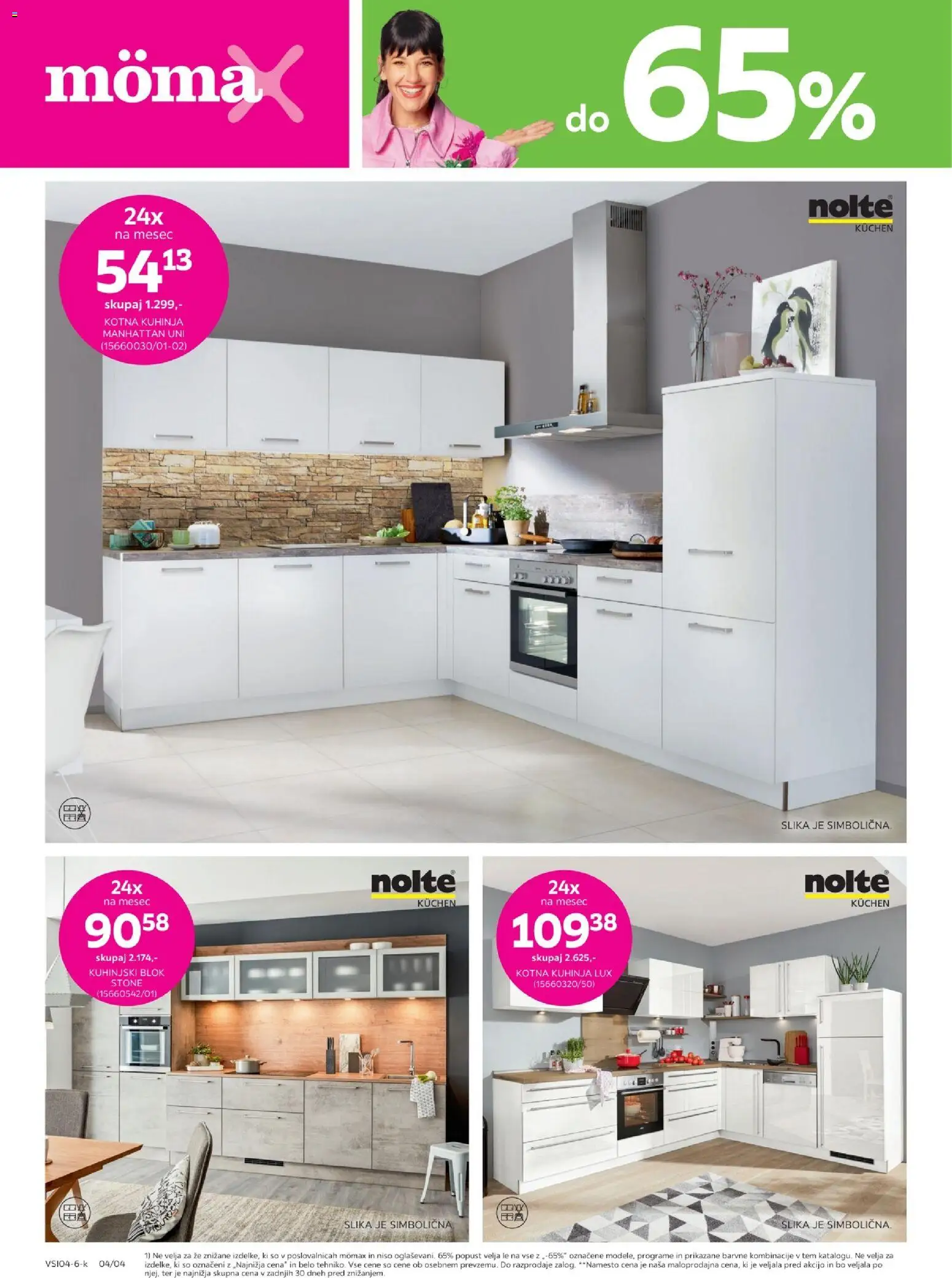 Novi Mömax katalog ponudbe – veljaven od 30.03.2026 | Stran: 4 | Izdelki: Kuhinja, Blok