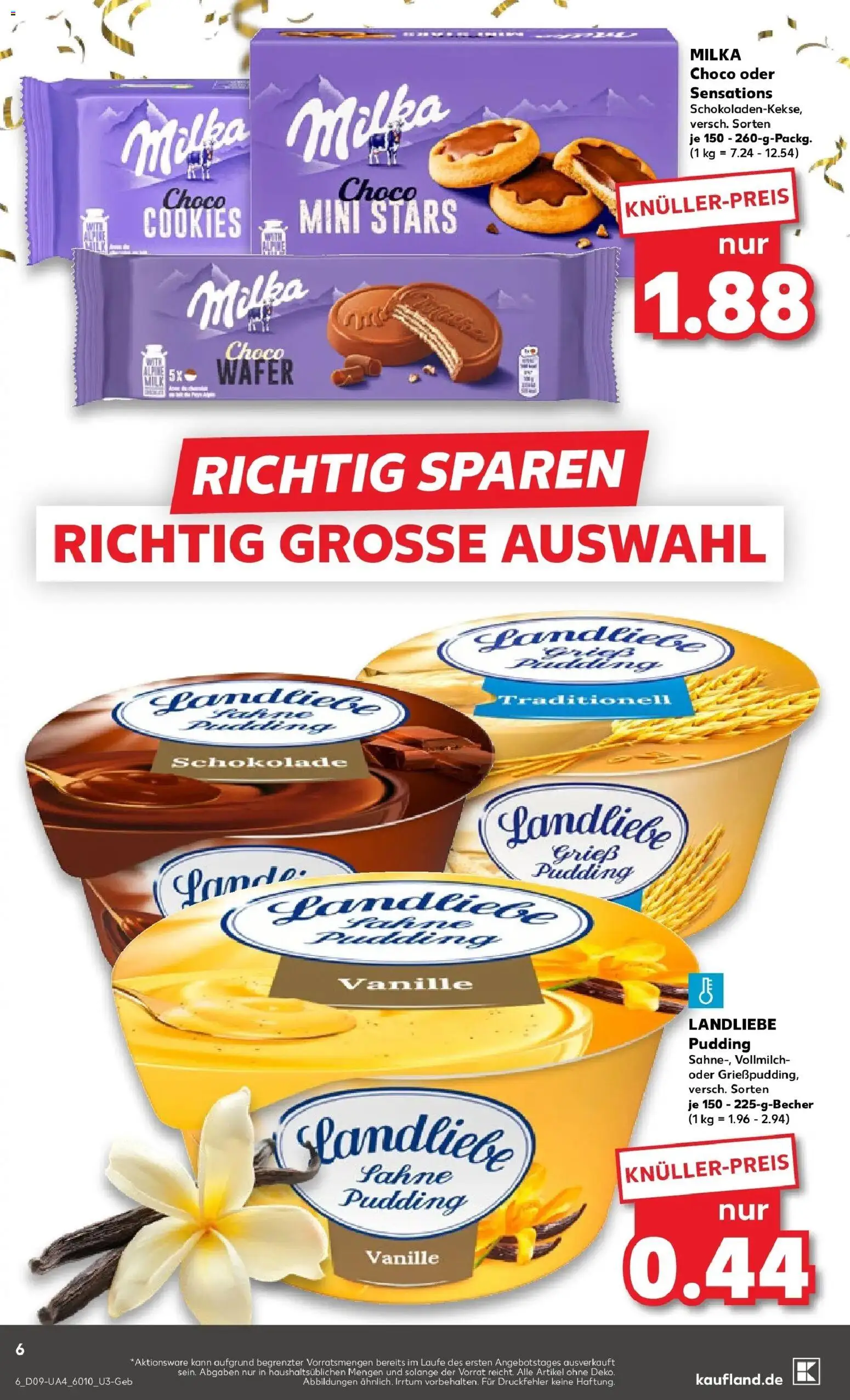 Kaufland prospekt Neusäß	 – gültig ab 26.02.2026 | Seite: 6 | Produkte: Schokolade, Milka, Pudding