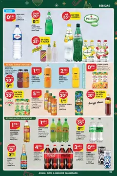 Pré-visualização BEBIDA ENERGÉTICA BE POWER Classic/Sem açúcar, 25cl | 1,96€/lt válido de 18.12.2025 | Página: 21 | Produtos: Maça, Açúcar, Coca-cola, Soda
