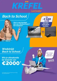 Krëfel folder / publicité - Voorbeeld van een folder van Krëfel, geldig van 08.09.2025