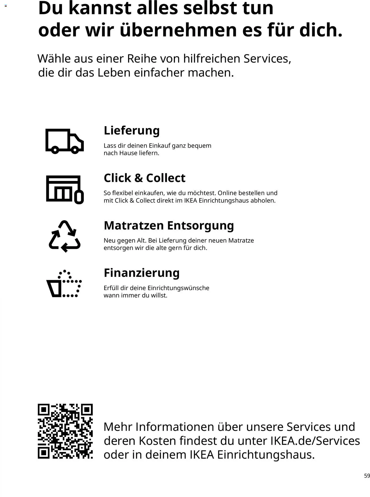 Ikea Prospekt  Schlafkomfort	 – gültig ab 30.09.2025 | Seite: 59 | Produkte: Matratze