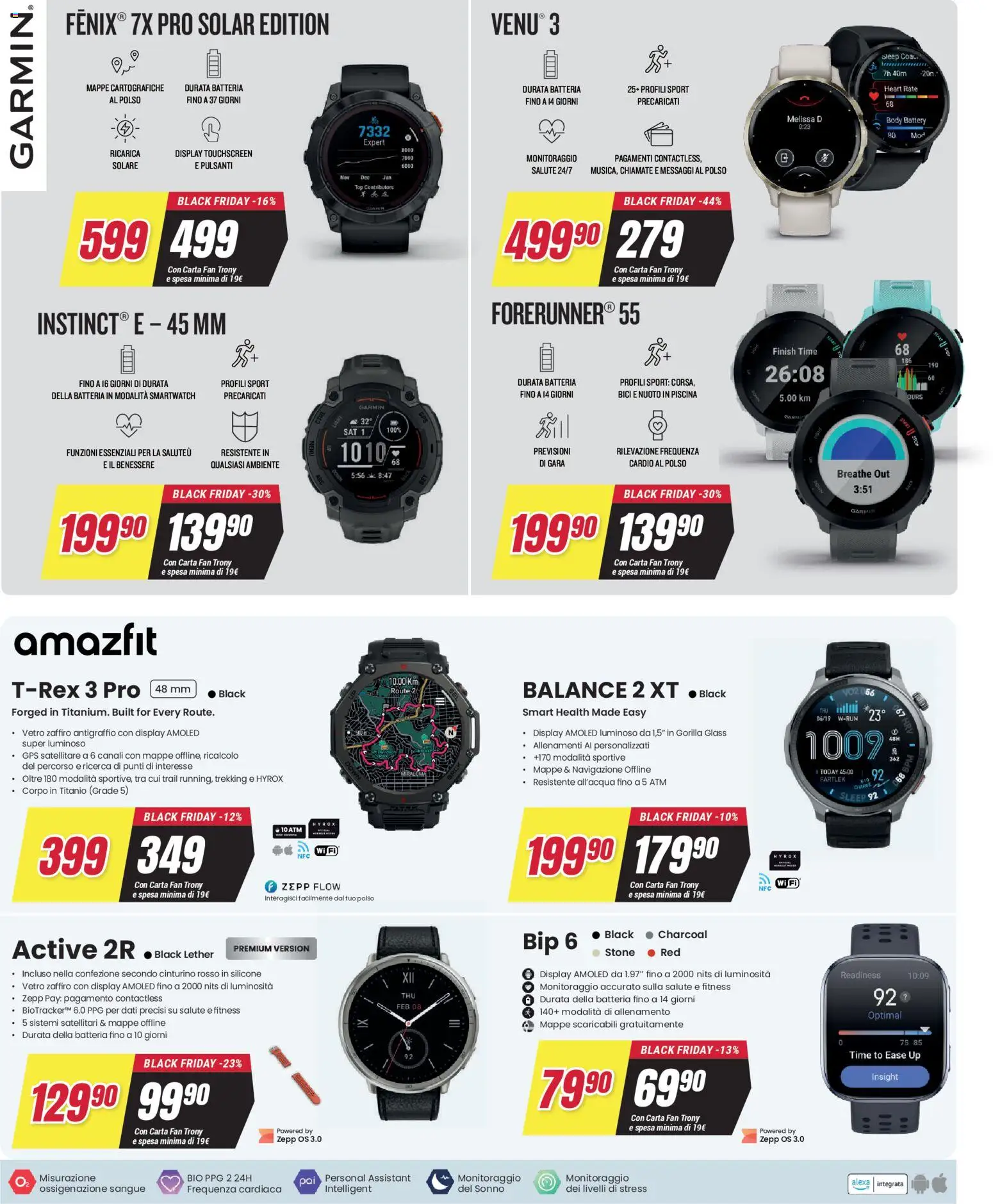 Volantino Trony volantino Trento del 19.03.2026 | Pagina: 9 | Prodotti: Piscina, Navigazione, Smartwatch, Batteria
