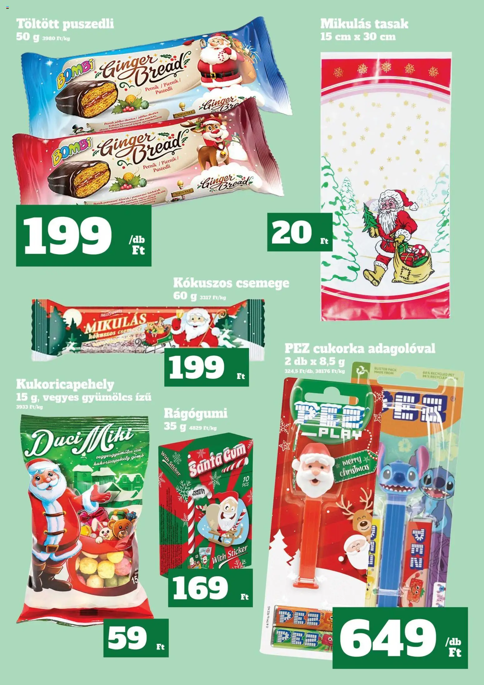 Family Diszkont akciós ujság - amely érvényes a következő dátumtól: 06.11.2025 | Oldal: 2 | Termékek: Rágógumi, Gyümölcs, Puszedli, Cukorka