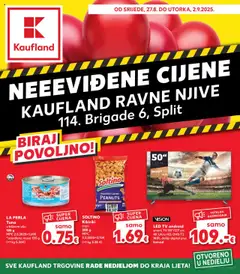 Kaufland - Split-Ravne njive - Pregled kataloga iz trgovine Kaufland, vrijedi od 27.08.2025