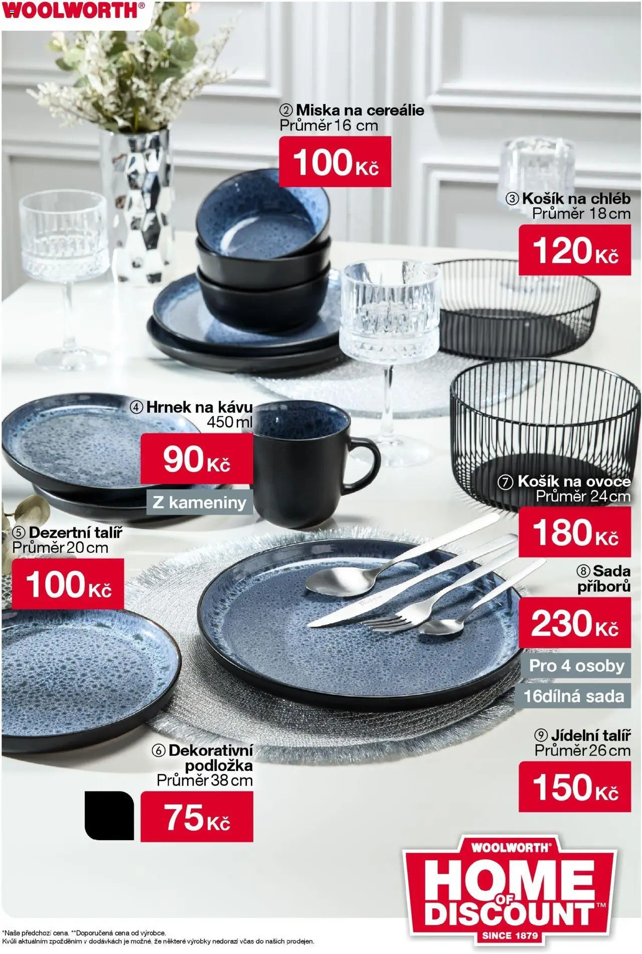 Woolworth leták od 03.10.2025 - akční nabídka | Strana: 40 | Produkty: Ovoce, Košík, Miska, Talíř