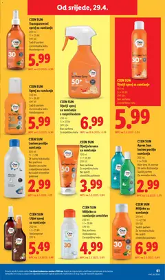 Lidl Katalog - Pregled kataloga iz trgovine Lidl, vrijedi od 27.04.2026 | Stranica: 61