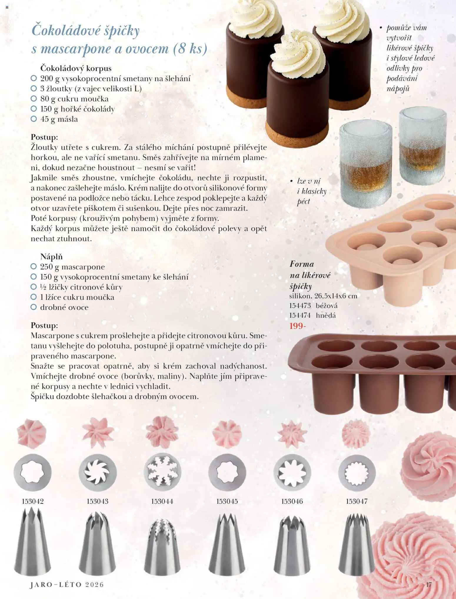 Orion leták - Jaro/Léto 2026 od 09.03.2026 | Strana: 17 | Produkty: Ovoce, Krém, Forma, Mascarpone