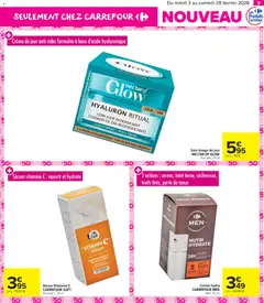 Carrefour Market - Prévisualisation de Carrefour Market Les nouveautés carrefour valide à partir de 03.02.2026 | Page: 9 | Produits: Base, Serum, Crème de jour, Crème