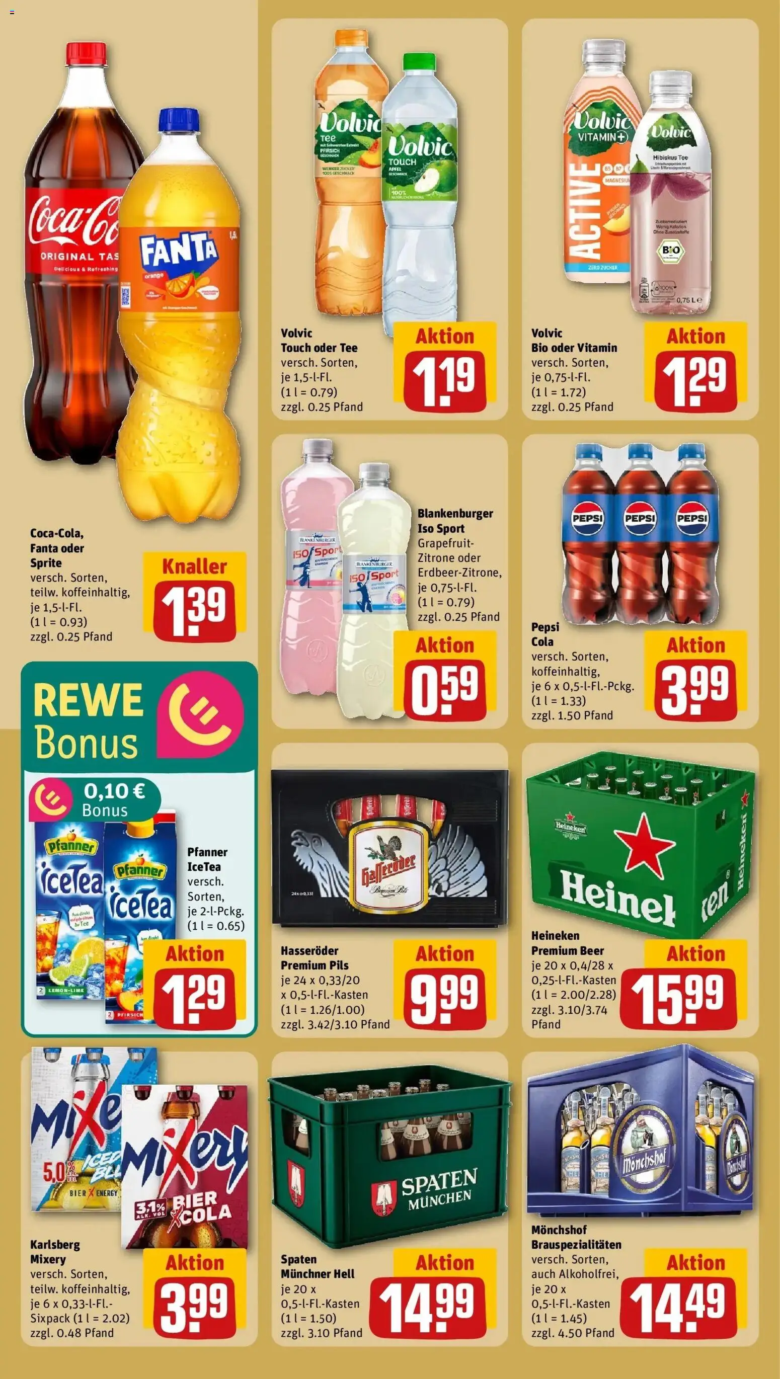 Rewe prospekt Uslar	 – gültig ab 09.02.2026 | Seite: 20 | Produkte: Fanta, Zitrone, Pepsi, Mixery