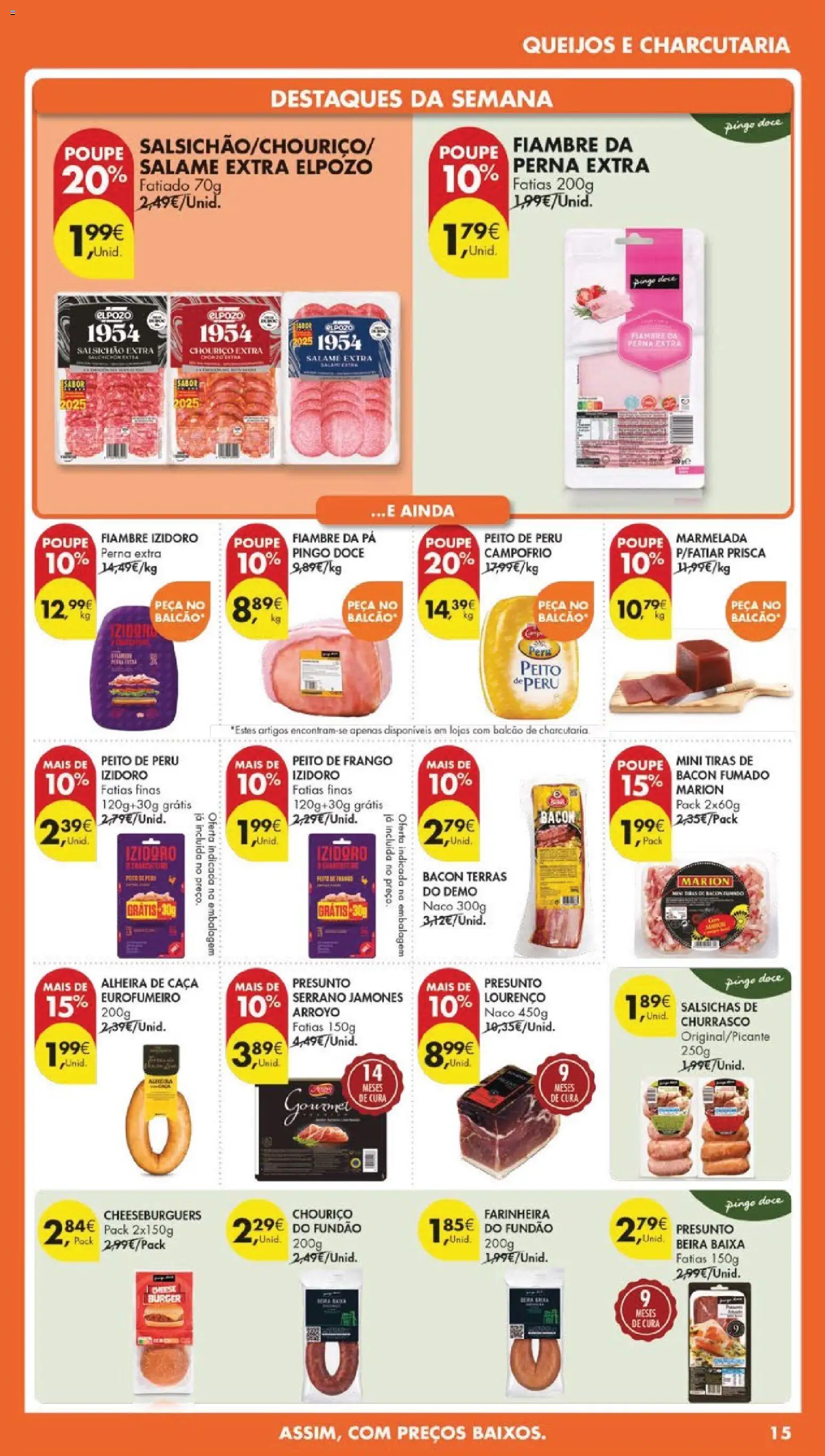 Pingo Doce folheto │ válido de 21.04.2026 | Página: 17 | Produtos: Marmelada, Presunto, Pá, Alheira