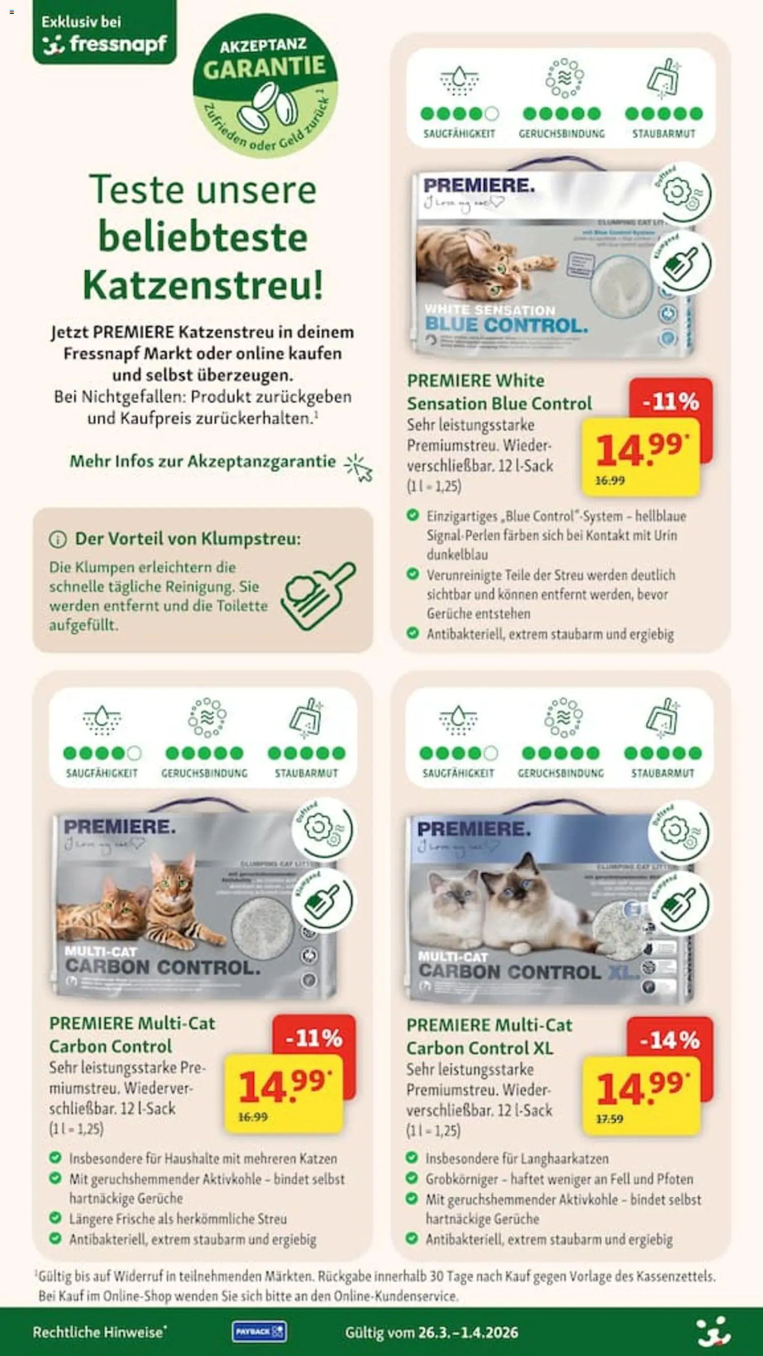 Fressnapf Prospekt 	 – gültig ab 26.03.2026 | Seite: 19